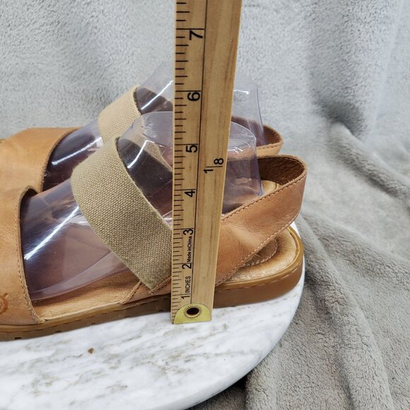 Born Shoes Womens Size 11 Brown Leather Parson Sandals *Read* - Picture 4 of 10